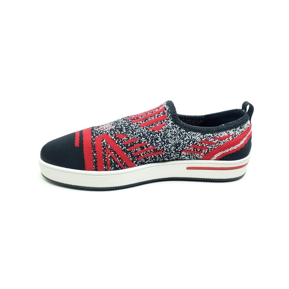Prada Knit Calzature Donna Sneaker Slip On Multi Color Womens EUR 39/US 9 - Picture 7 of 11